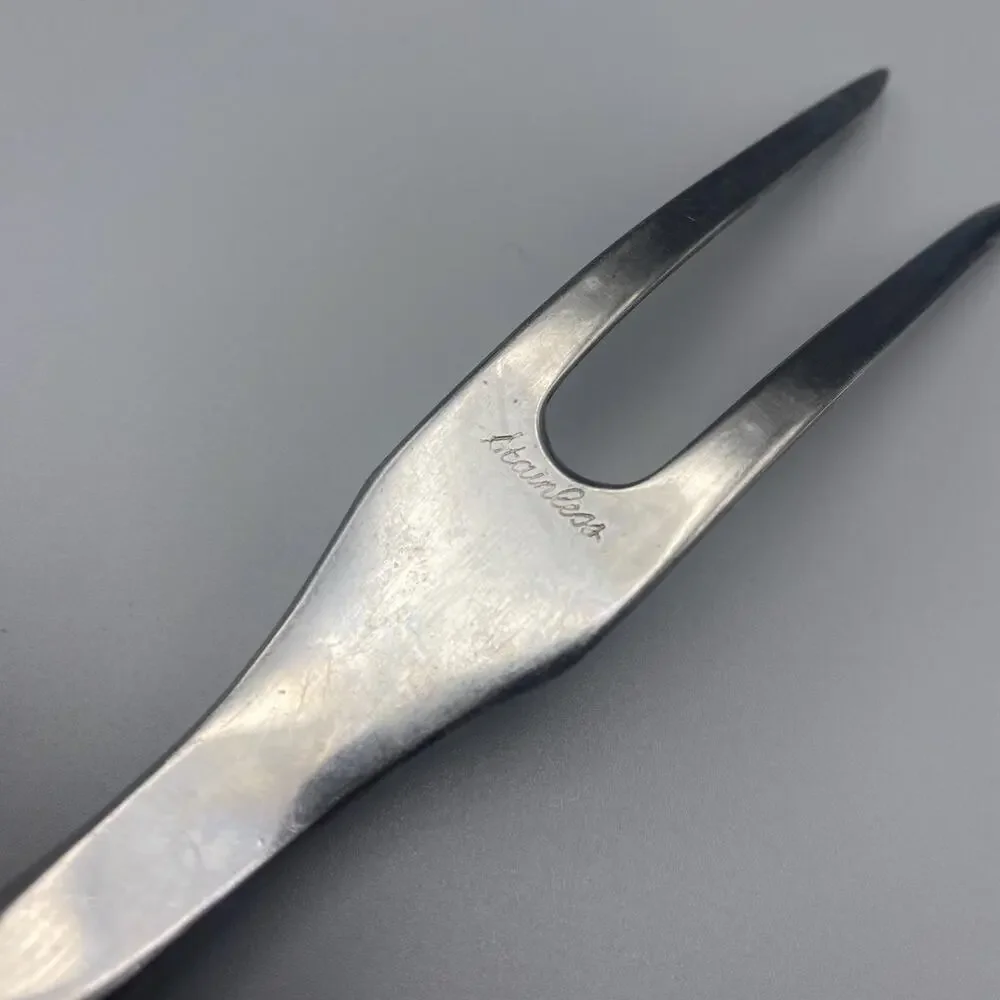 Fleetwood Designer Meat Turning Fork Serving Utensil‎ Washington Forge